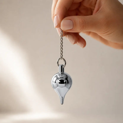 Pendule en laiton chromé