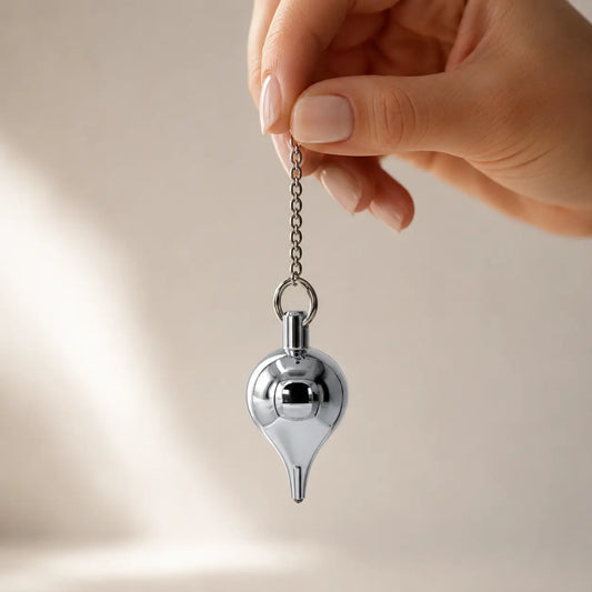 Pendule en laiton chromé