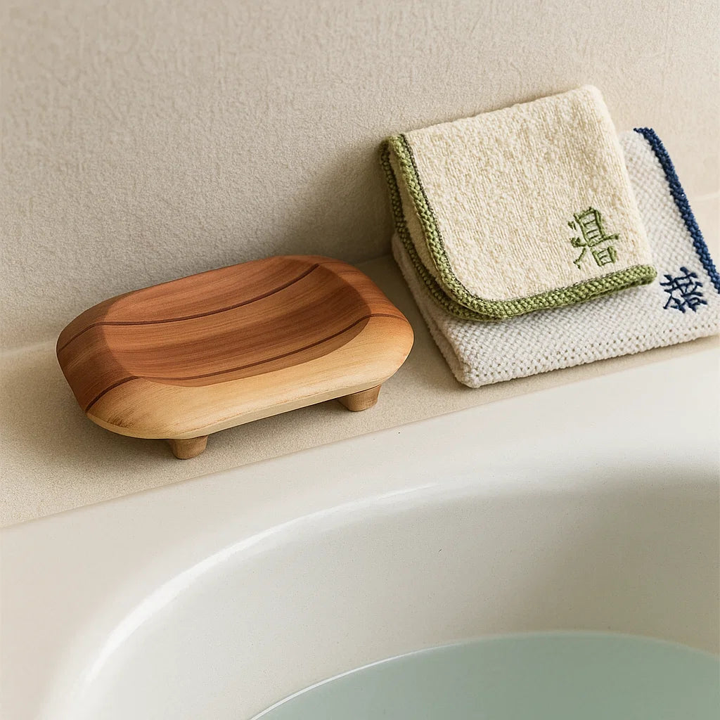 Porte Savon en bois luxe Ovale et Rectangulaire