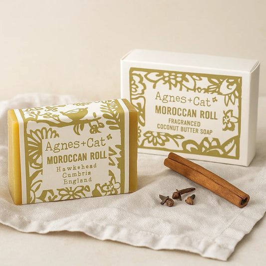 Savon Artisanal Moroccan Roll – Voyage Sensoriel au Cœur du Maroc