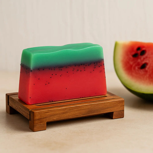 Savon Artisanal Pastèque – Fraîcheur et Douceur