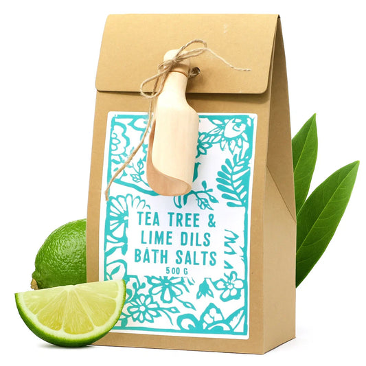 Sels de bain de l'Himalaya - Arbre à Thé et Citron Vert