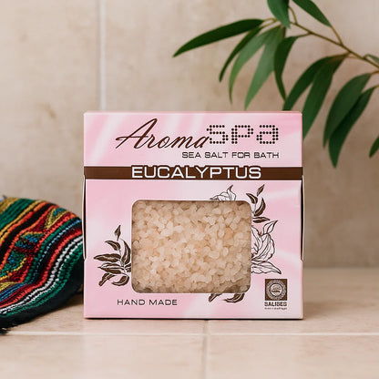 Sel de bain Eucalyptus – Fraîcheur et Vitalité
