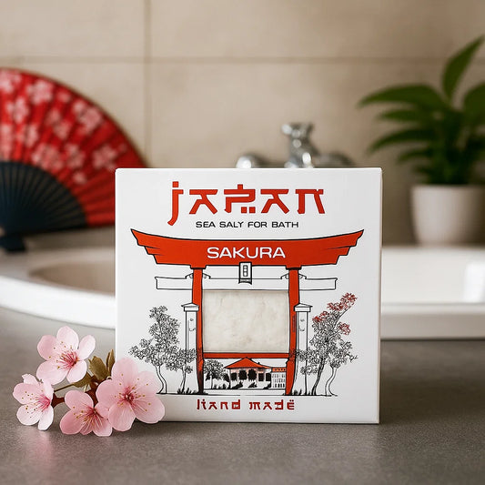 Sels de Bain Sakura – Douceur et Évasion Florale