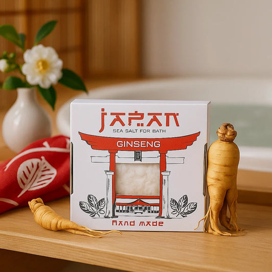 Sels de Bain Ginseng – Énergie et Revitalisation