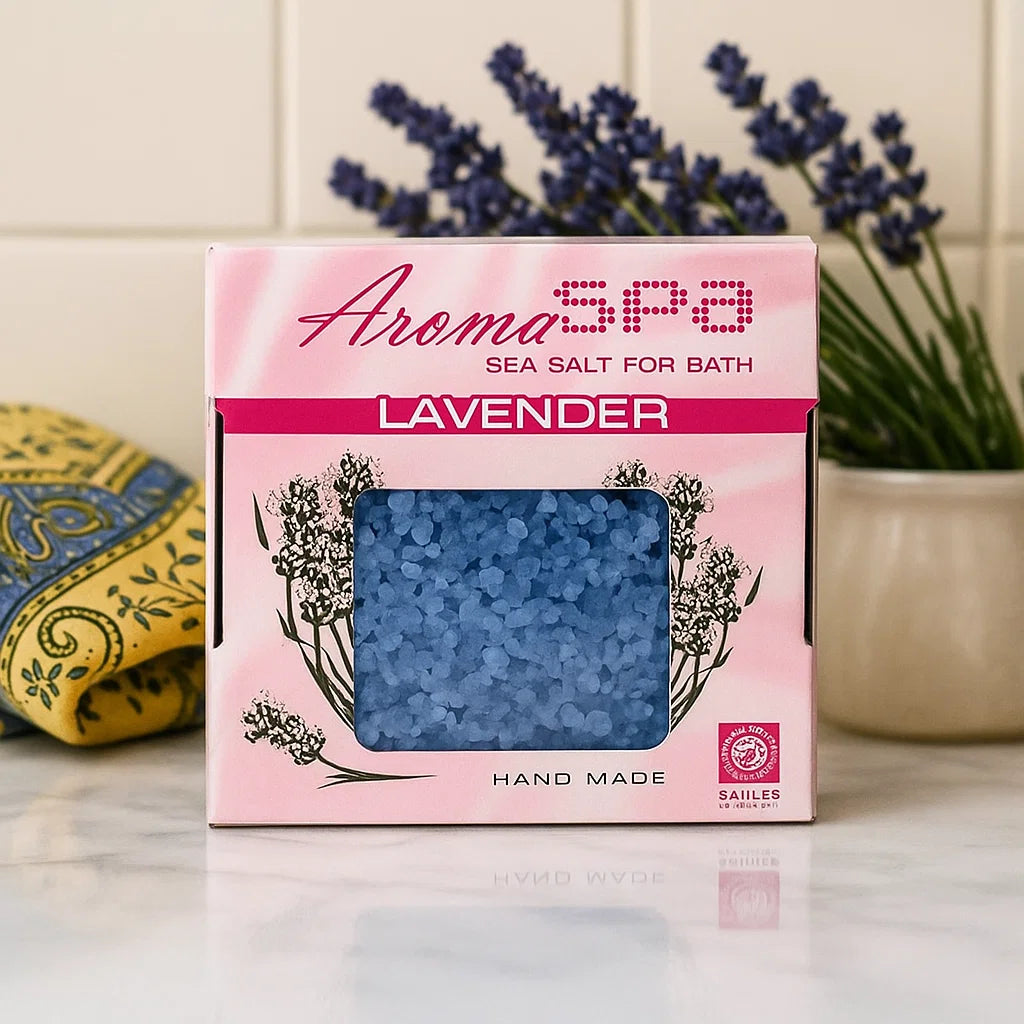 Sel de Bain Lavande – Relaxation et Apaisement