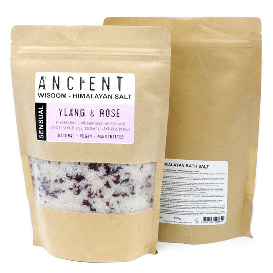 Sel de Bain de l'Himalaya Sensuel– Romantisme et Douceur