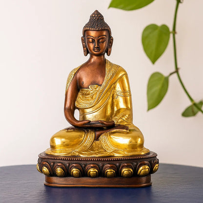 Bouddha Amithaba bichrome