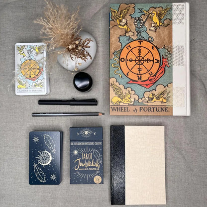 Tarot Journaling vu de dessus