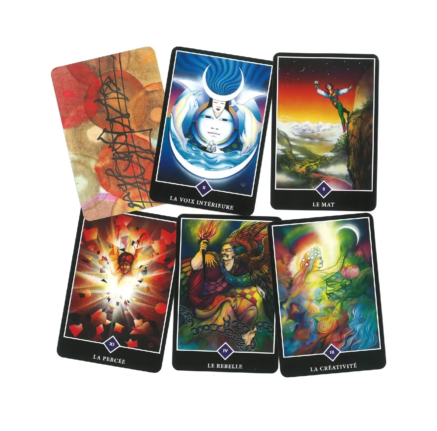 Tarot Osho Zen - détail des cartes