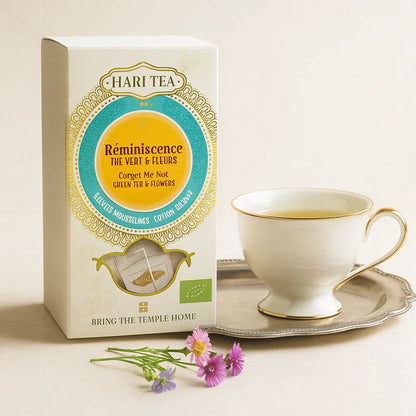 Thé vert bio Hari Tea | Forget Me Not - Sencha &amp; Fleurs