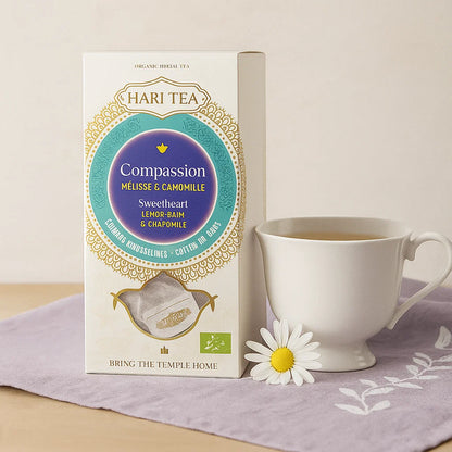 Tisane bio Hari Tea | Compassion - Mélisse &amp; Camomille