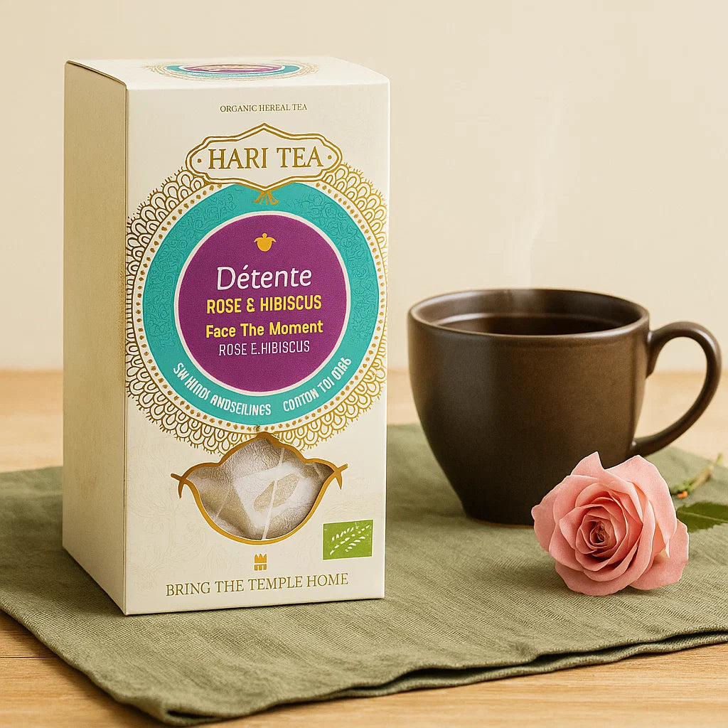 Tisane bio Hari Tea | Détente - Rose &amp; Hibiscus